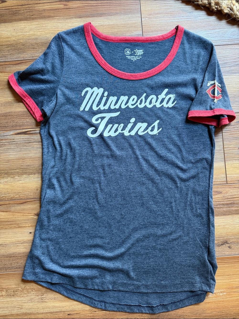 Campus Lifestyle MN Twins Ringer Tee